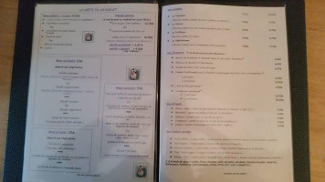 Le Va'chalet menu