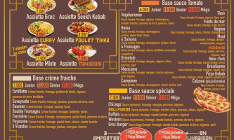 Au Tandoori Naan menu