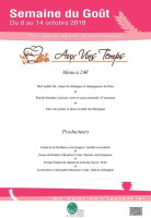 L'Atypik Chez Les Filles menu