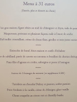 L'Atypik Chez Les Filles menu
