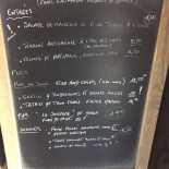 Le Saint Maurice menu