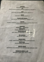 Holiday Inn Calais menu