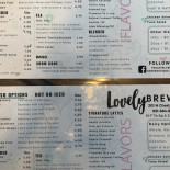 Le Donjon menu