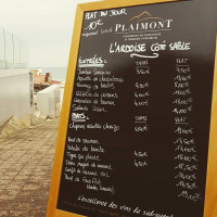 Bar Restaurant Côté Sable menu