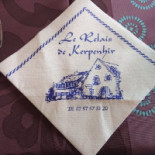 Le Relais De Kerpenhir Carte