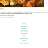 Buffalo Grill Speisekarte