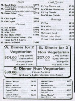 Khrua ThaÏ 2 menu