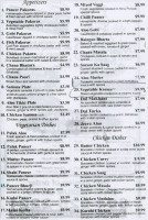 Khrua ThaÏ 2 menu