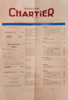 VIDICI Paris Gare de l'Est menu