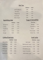 Saku menu