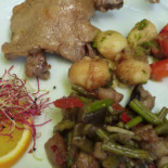 La Table des Troubadours food