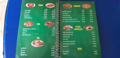 Le Clarence menu