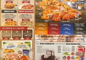 Pizza Express menu