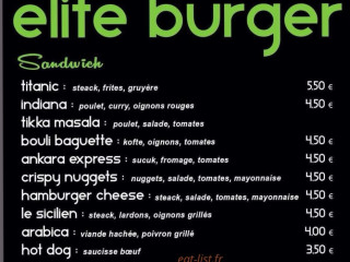 Elite Burger