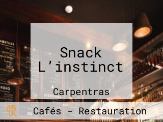 Snack L’instinct