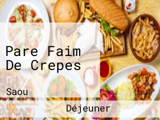 Pare Faim De Crepes