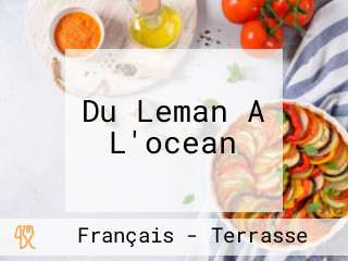 Du Leman A L'ocean