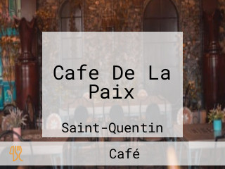 Cafe De La Paix