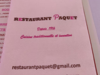Restaurant Paquet