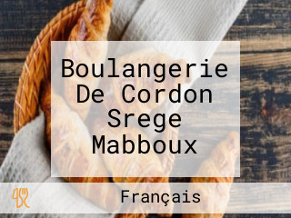 Boulangerie De Cordon Srege Mabboux