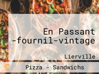 En Passant -fournil-vintage
