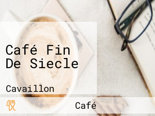 Café Fin De Siecle