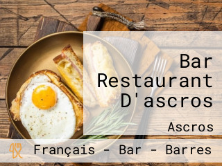 Bar Restaurant D'ascros
