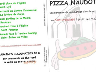 Le Camion Rouge Pizza Naudot