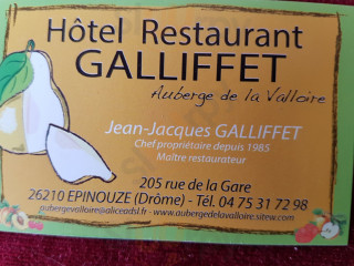 Hôtel Galliffet Auberge De La Valloire