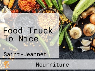 Food Truck To Nice