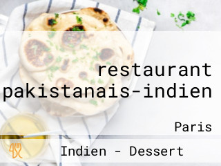 restaurant pakistanais-indien