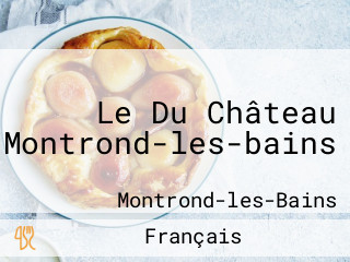 Le Du Château Montrond-les-bains