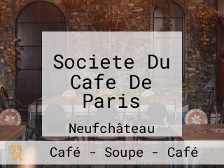 Societe Du Cafe De Paris