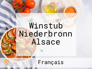 Winstub Niederbronn Alsace