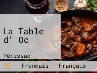 La Table d' Oc