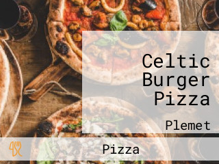 Celtic Burger Pizza