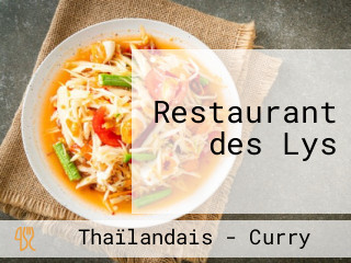 Restaurant des Lys
