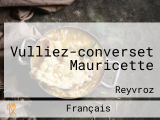 Vulliez-converset Mauricette