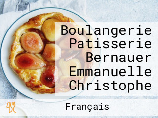 Boulangerie Patisserie Bernauer Emmanuelle Christophe