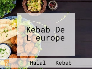 Kebab De L'europe