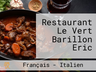Restaurant Le Vert Barillon Eric