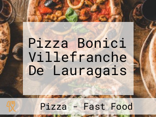 Pizza Bonici Villefranche De Lauragais