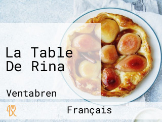 La Table De Rina