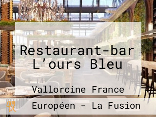 Restaurant-bar L’ours Bleu