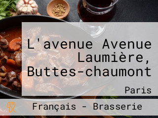 L'avenue Avenue Laumière, Buttes-chaumont