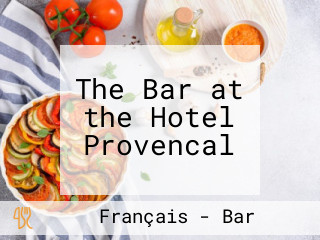 The Bar at the Hotel Provencal