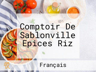 Comptoir De Sablonville Epices Riz