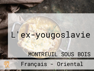 L'ex-yougoslavie