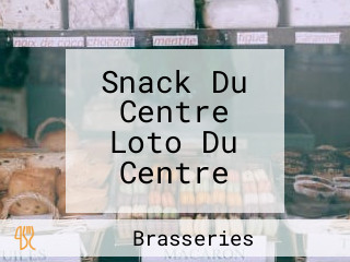 Snack Du Centre Loto Du Centre