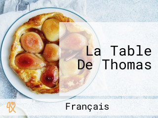 La Table De Thomas